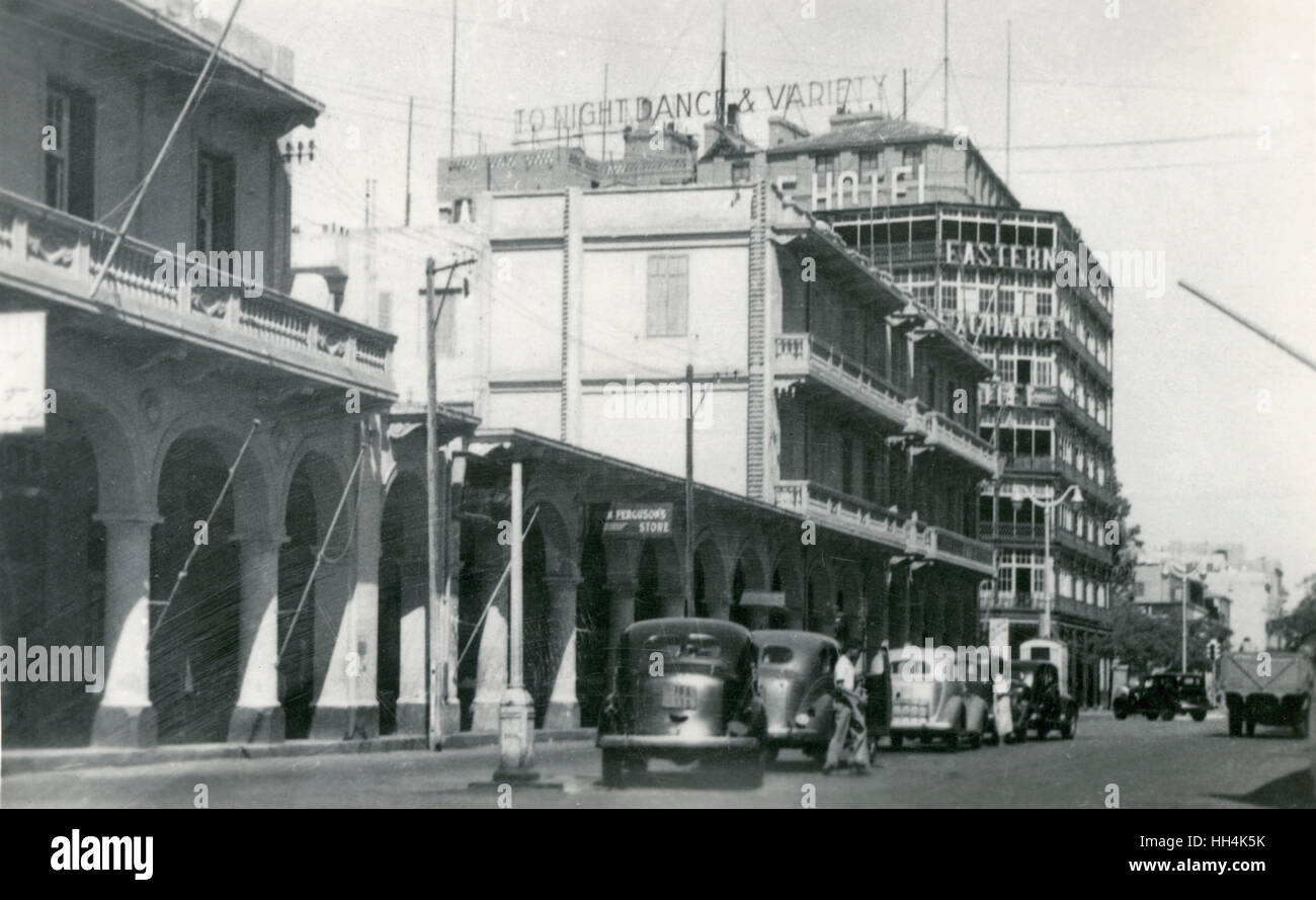 Eastern Exchange Hotel à Port Said, Égypte Banque D'Images