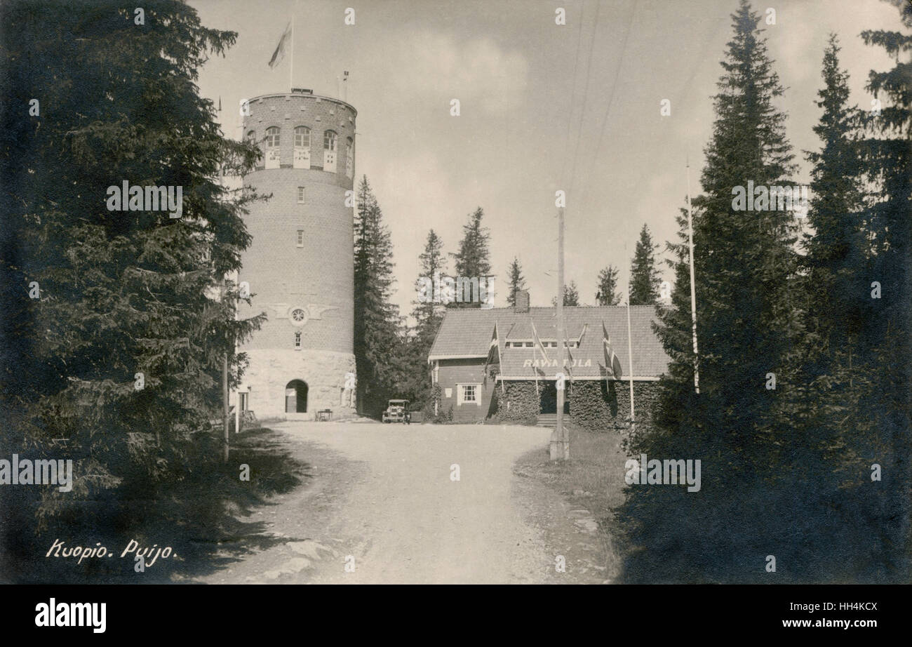 Puijo tower Banque de photographies et d’images à haute résolution Alamy