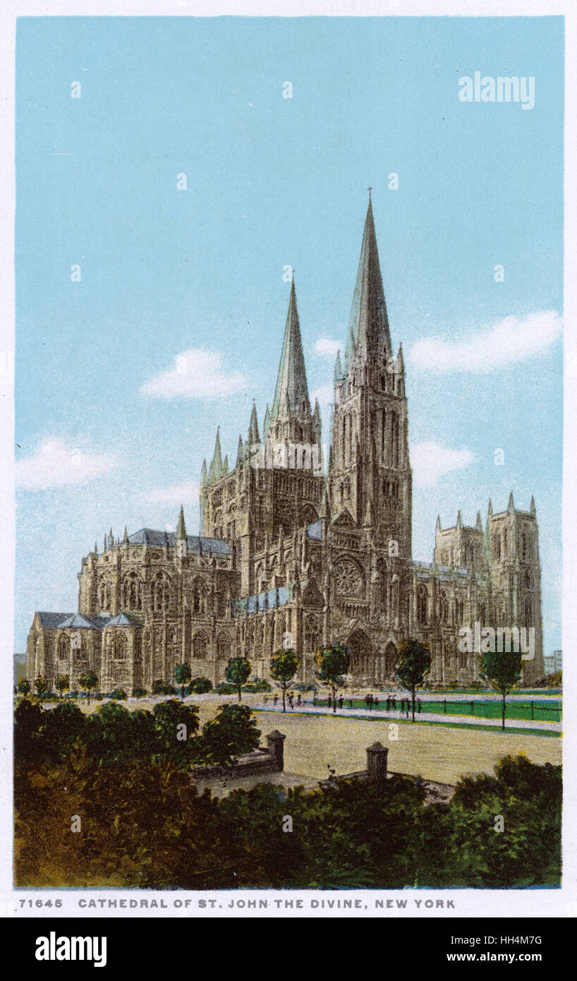 La cathédrale Saint-Jean John The Divine, New York, États-Unis Banque D'Images La cathédrale Saint-Jean John The Divine, New York, États-Unis Banque D'Images