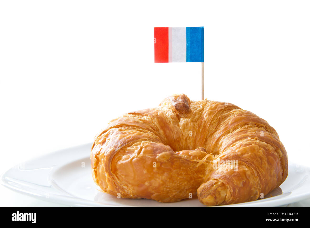Croissant français Banque D'Images