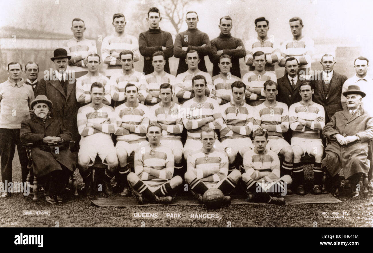 Équipe de football Queen's Park Rangers FC Banque D'Images