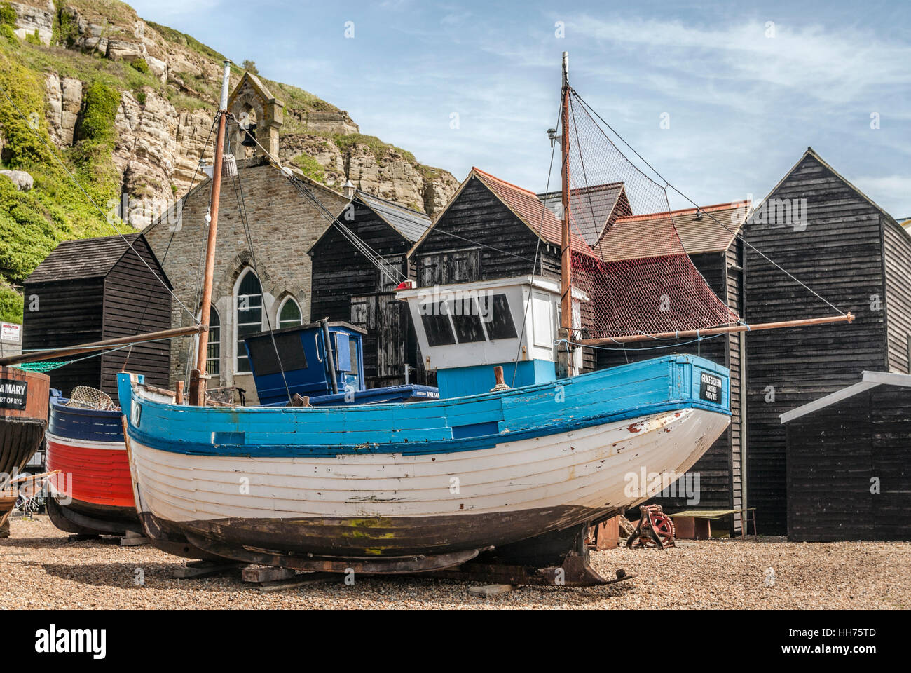Fisherman's Museum à Hastings, dans le sud-est de l'Angleterre Banque D'Images