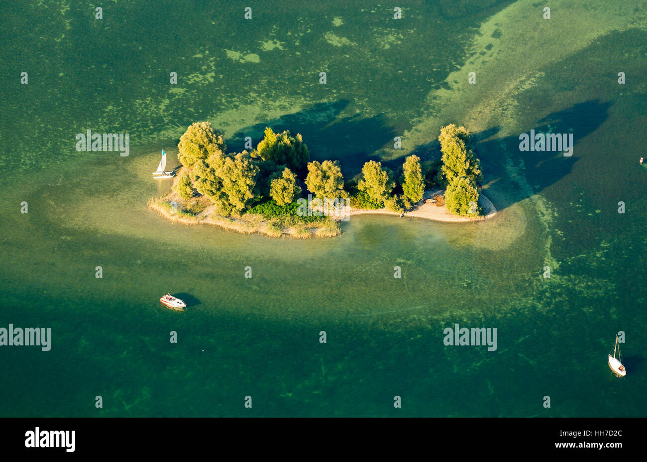 Love Island, Radolfzell, Lac de Constance, Bade-Wurtemberg, Allemagne Banque D'Images