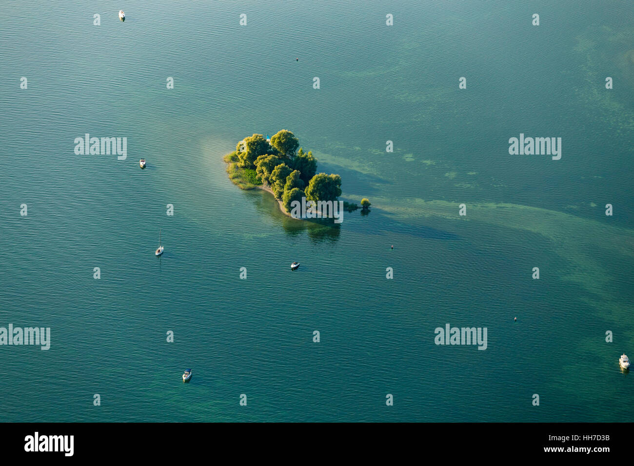 Love Island, Radolfzell, Lac de Constance, Bade-Wurtemberg, Allemagne Banque D'Images
