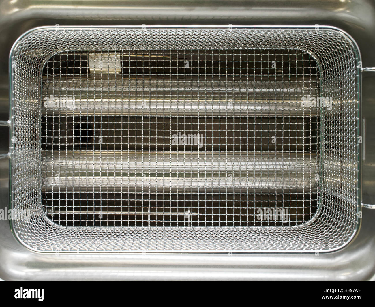 Appareils de cuisine industrielle pour les cuisines industrielles, les détails friteuse Banque D'Images