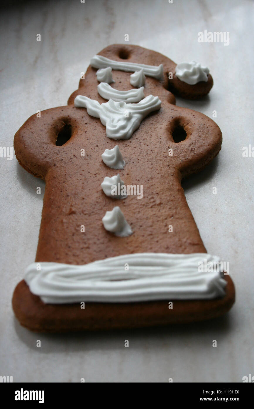 Le père noël, pâtisserie, biscuits de Noël, épices, Noël, Noël, Banque D'Images
