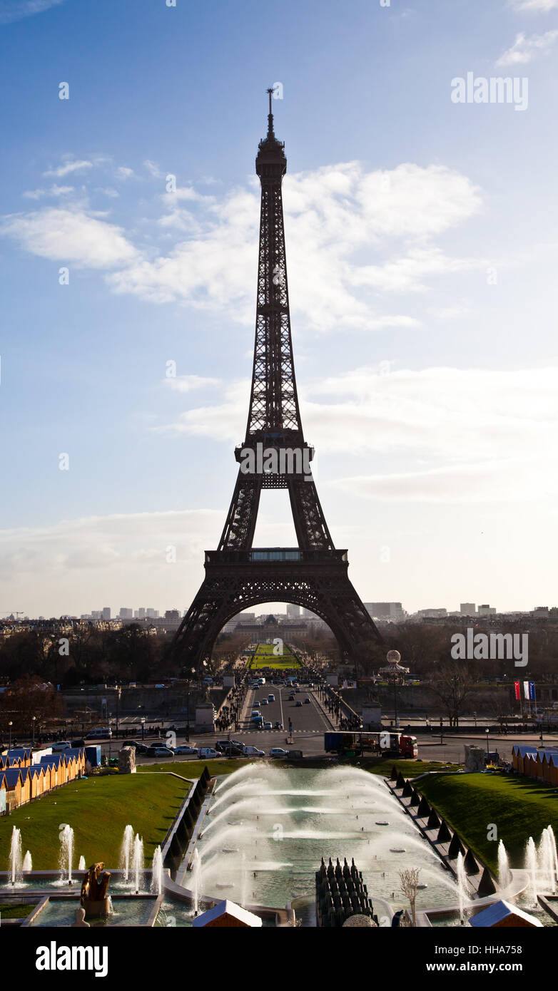 Blue, tour, belle, beauteously, nice, commerce, architecture, ville, ville, Banque D'Images