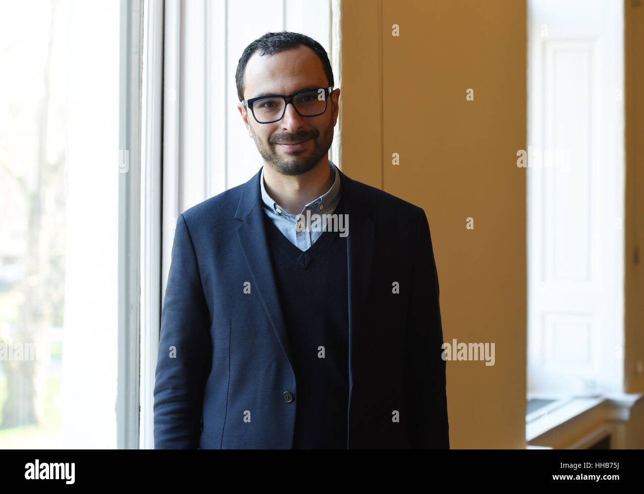 La Tate Liverpool est directeur artistique Francesco Manacorda présente les principaux thèmes de la galerie d'exposition d'été importante, la représentation d'une nation : Allemagne 1919 - 1939, à l'Institut historique allemand à Holborn, Londres. Banque D'Images