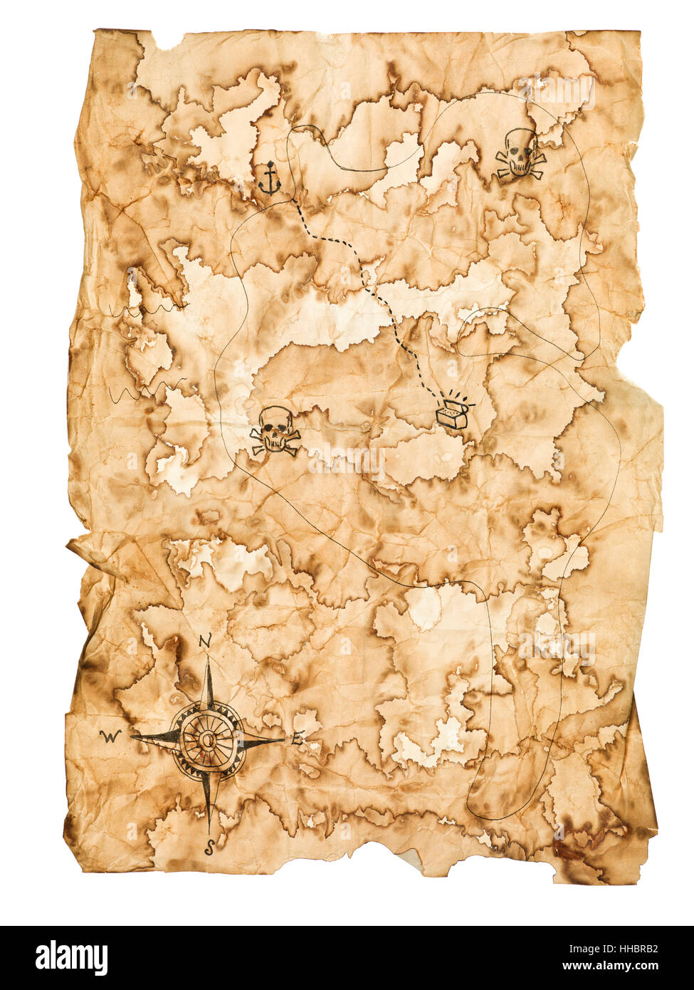 Isolés, antique, rugueux, tronc, crâne, aventure, voilier, bateau à voile, Banque D'Images Isolés, antique, rugueux, tronc, crâne, aventure, voilier, bateau à voile, Banque D'Images