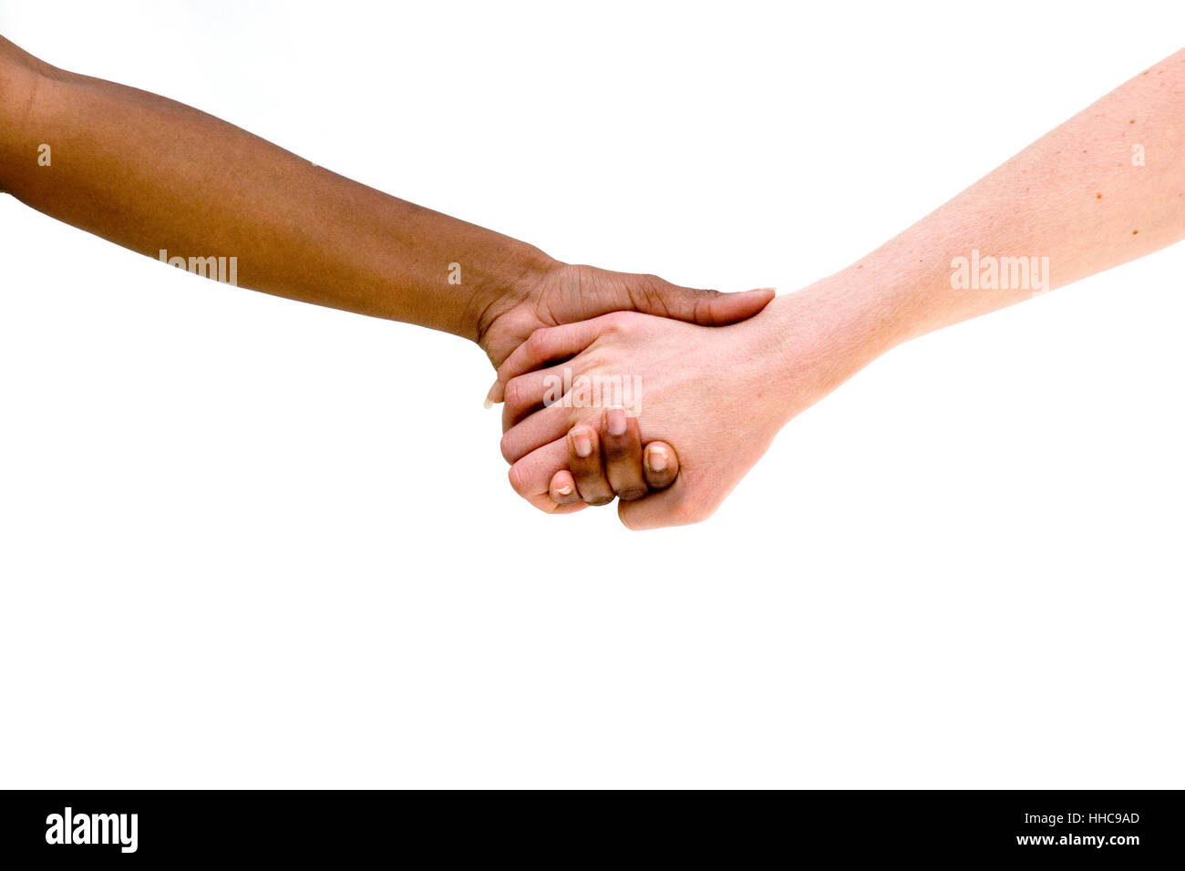 Groupe de personnes Divese holing mains. Multiculturel. Banque D'Images