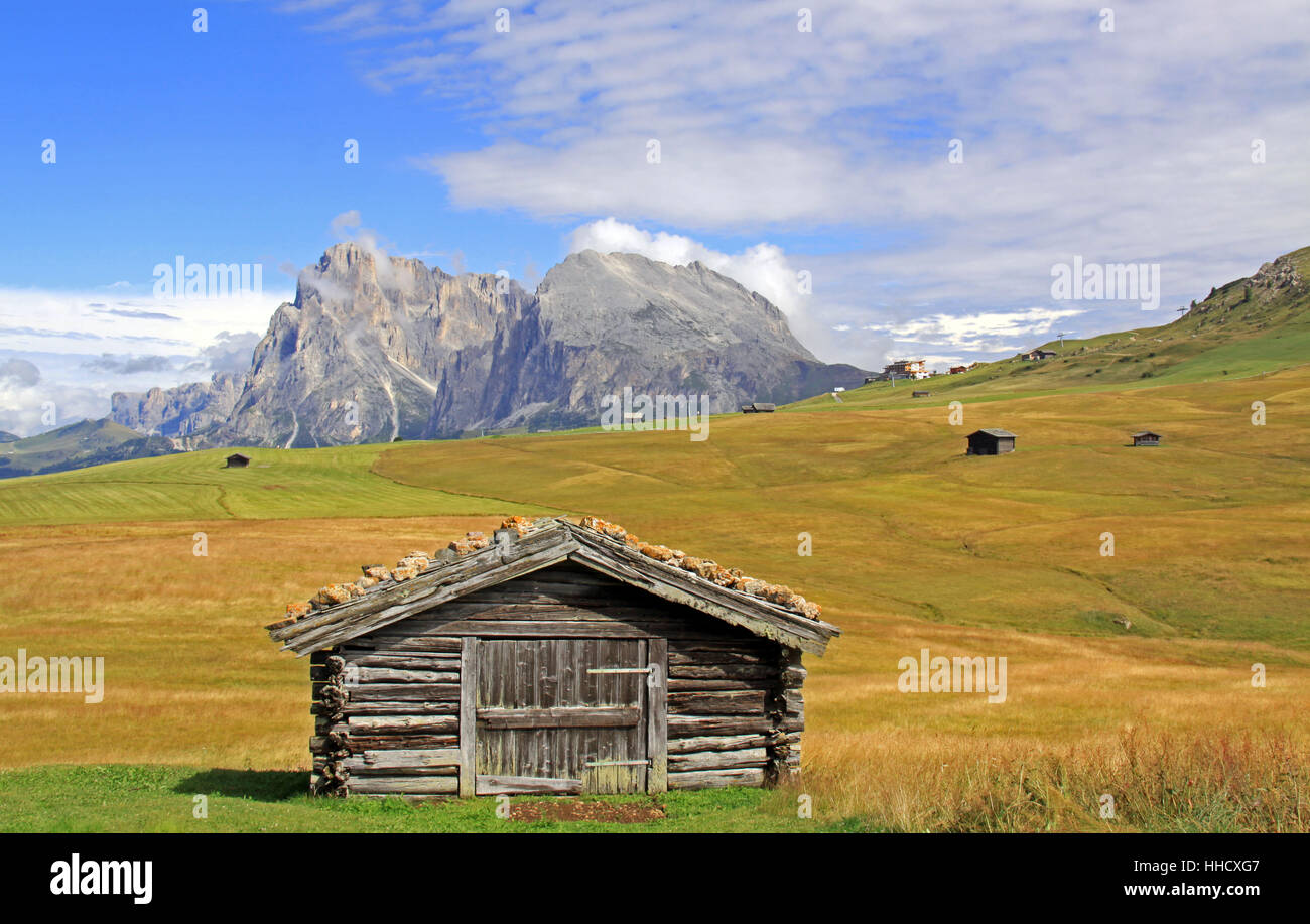Dolomites, le Tyrol du sud, montagnes, dolomites, Alpes, ALP, le Tyrol du sud, sommet, Banque D'Images