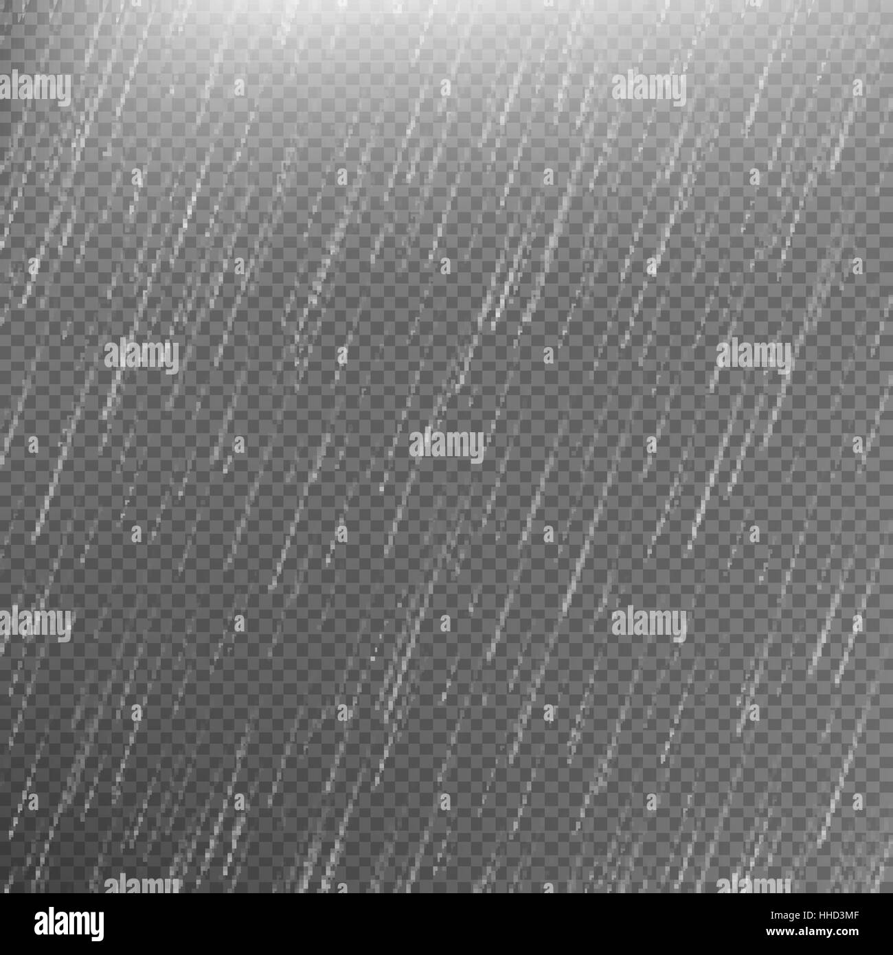 Modèle transparent pluie arrière-plan. EPS 10 Illustration de Vecteur
