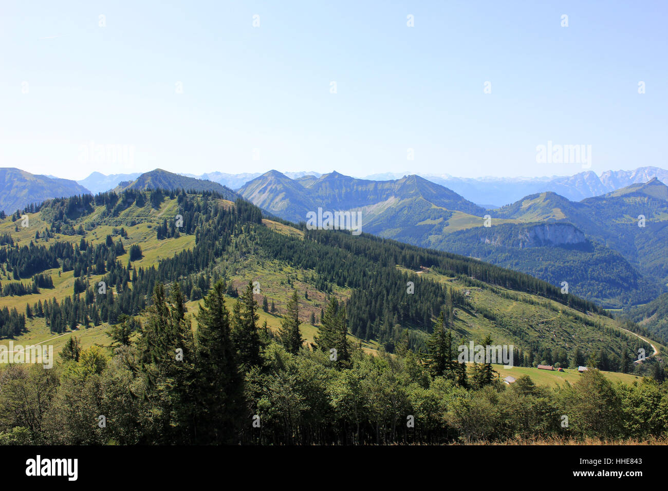 Dans zwlferhorn au salzkammergut Banque D'Images