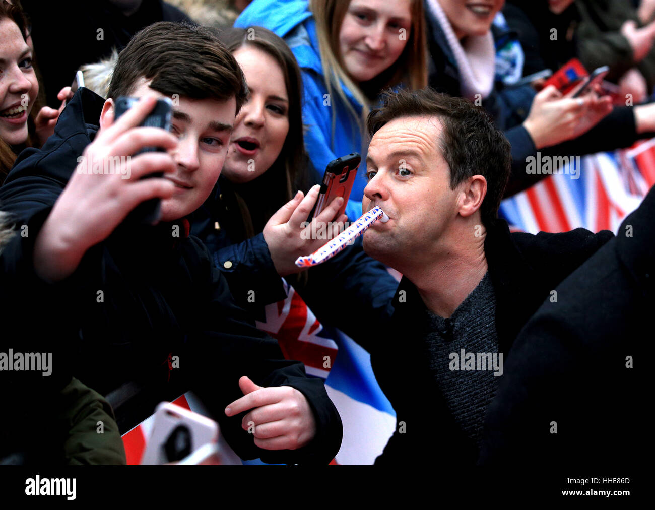 Declan Donnelly participant à la Britain's Got Talent Photocall à l'Opéra, Church Street, Blackpool. Banque D'Images