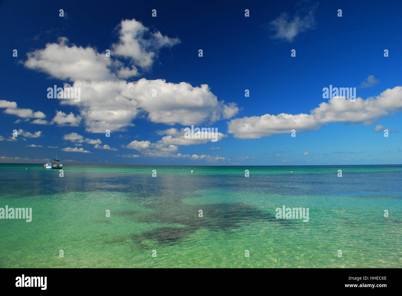 Appartement de vacances, vacances, vacances, vacances, largeur, Caraïbes, firmament, ciel, Banque D'Images