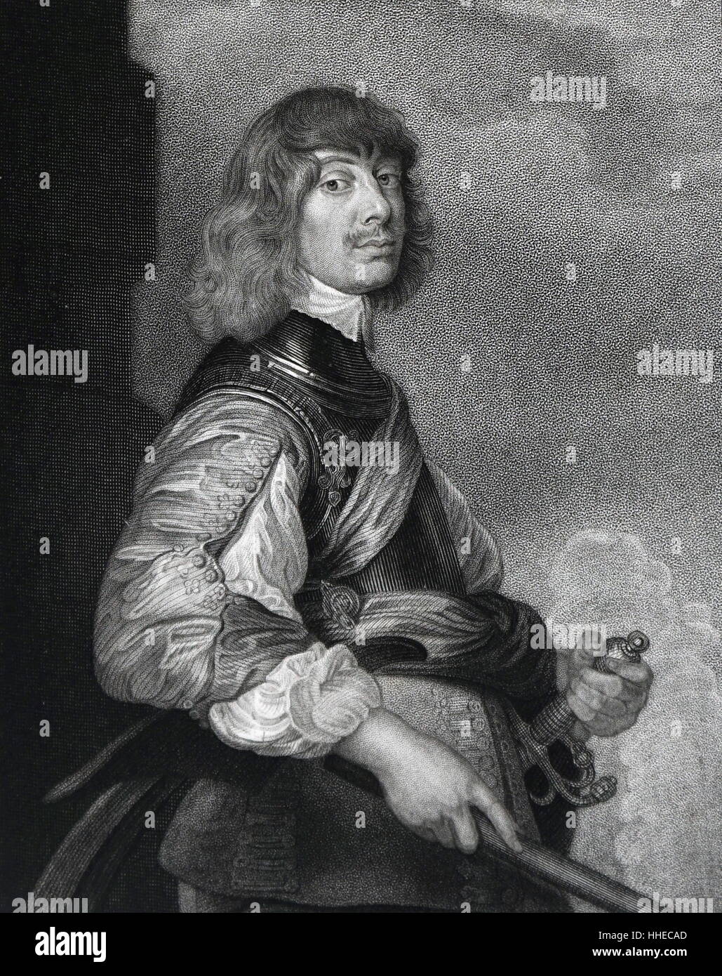 Algernon Percy (1602-1668), 10e comte de Northumberland, noble anglais Banque D'Images