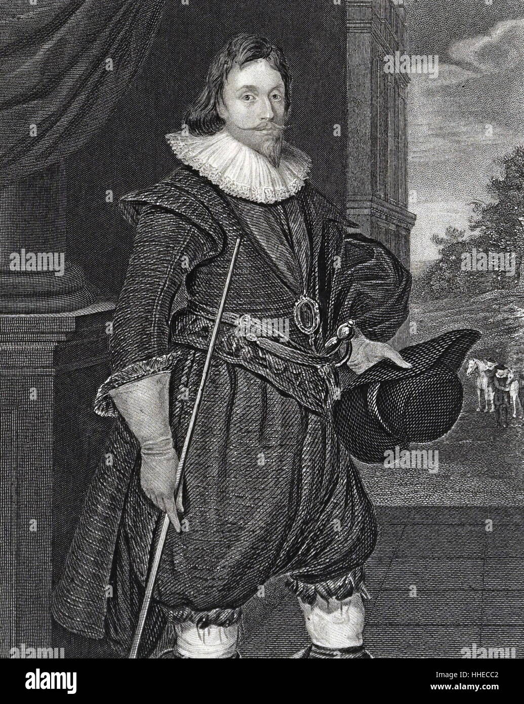 James, 2e Marquis de Hamilton (1589-1625), noble écossais Banque D'Images