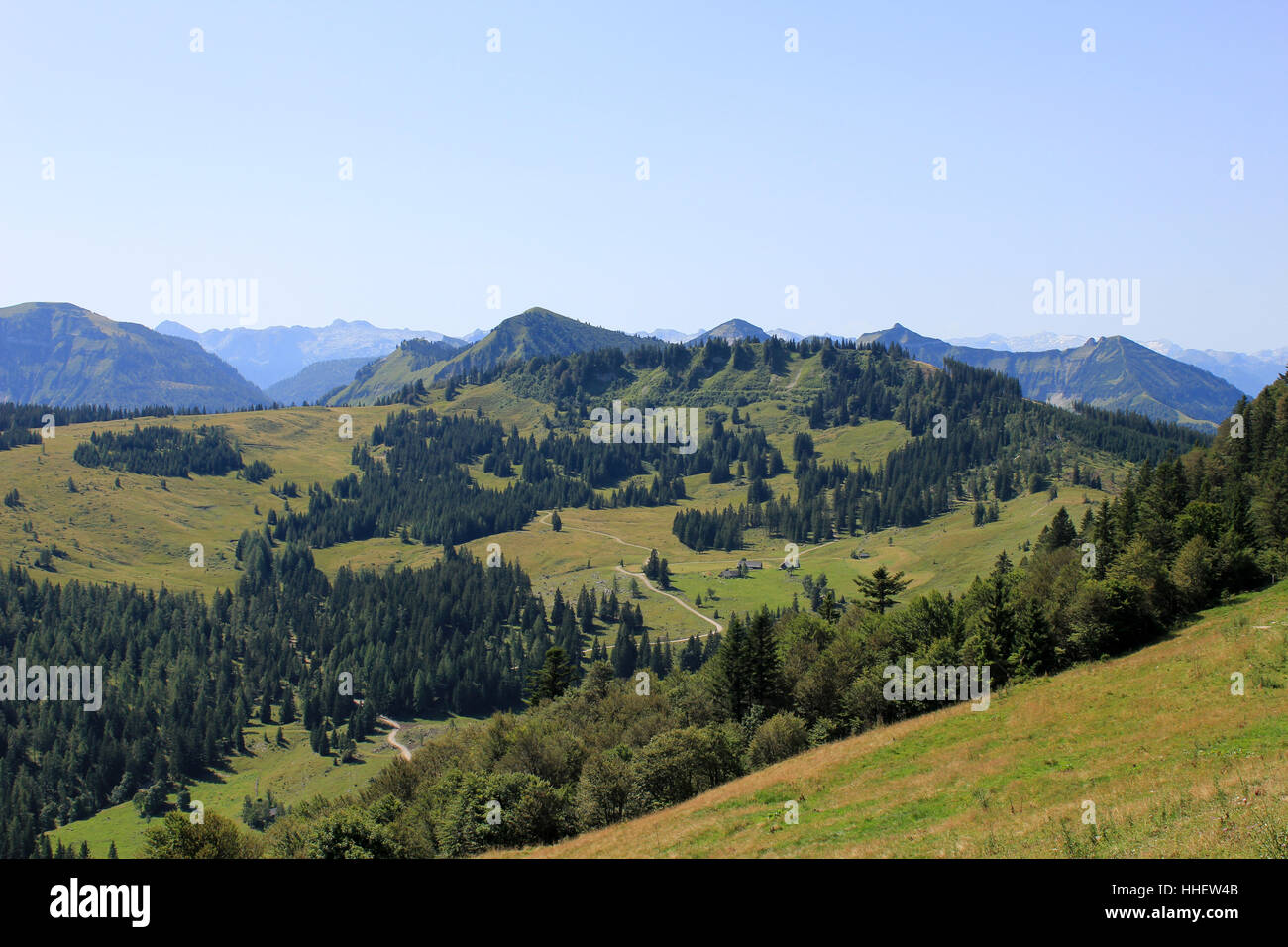 Dans zwlferhorn au salzkammergut Banque D'Images