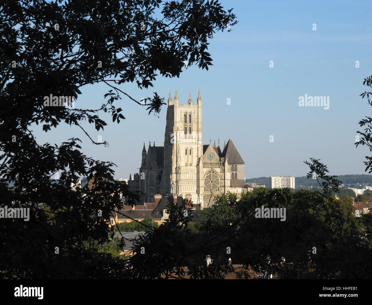 Église, cathédrale, historique, église, cathédrale, France, style de Banque D'Images