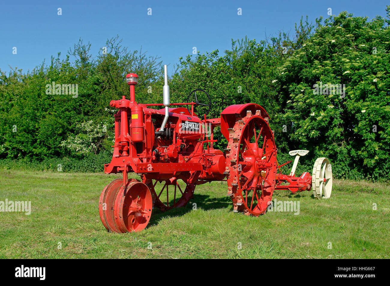 1938 Tracteur McCormick Farmall F-14 Banque D'Images