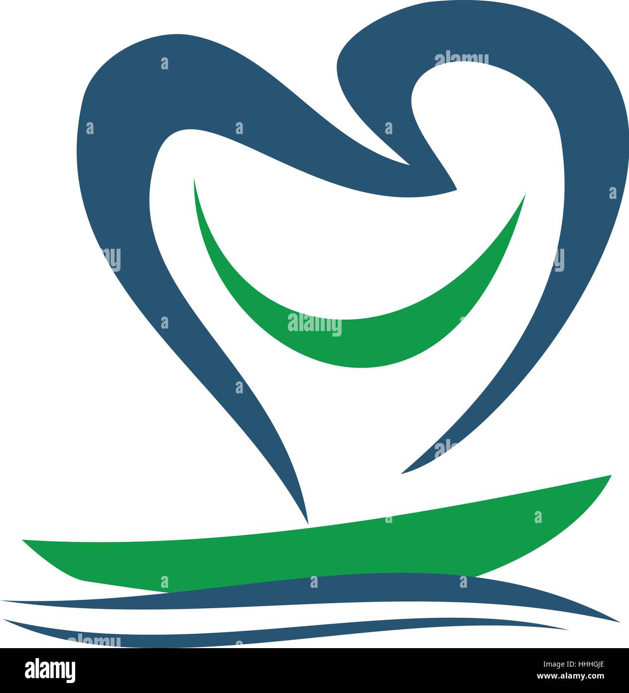 Soins dentaires Santé Ship Illustration de Vecteur