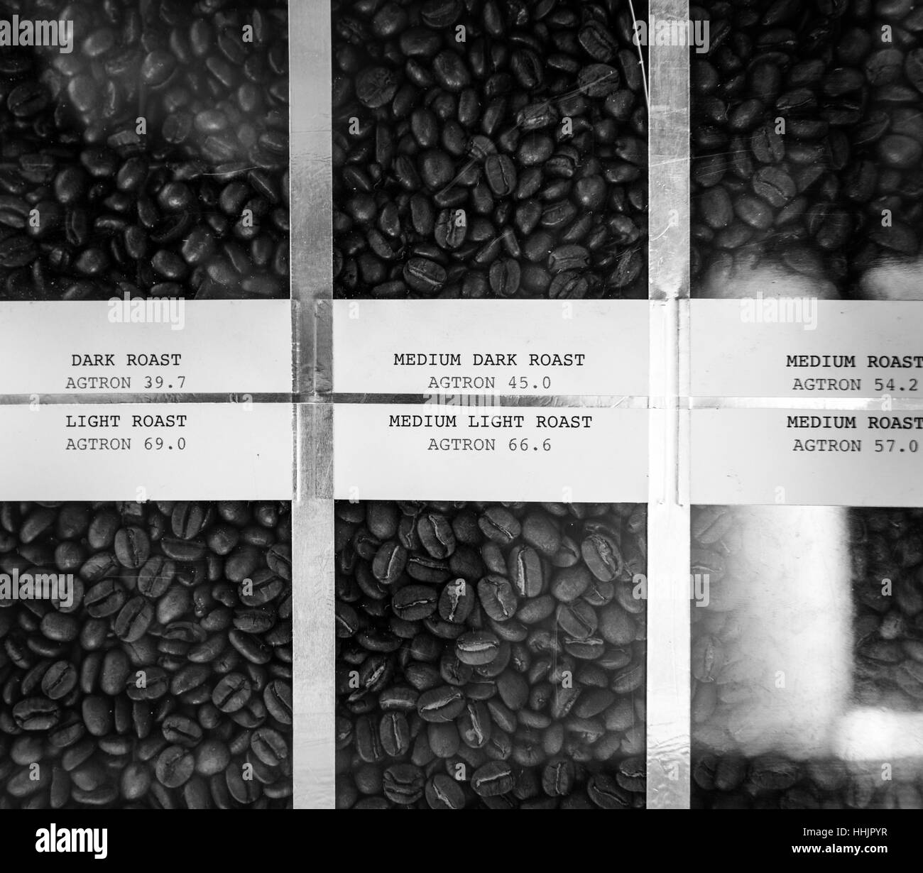 Grain de café torréfié Concept Photos Banque D'Images