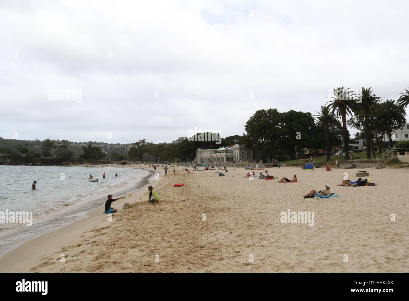 Balmoral Beach, Mosman. Banque D'Images