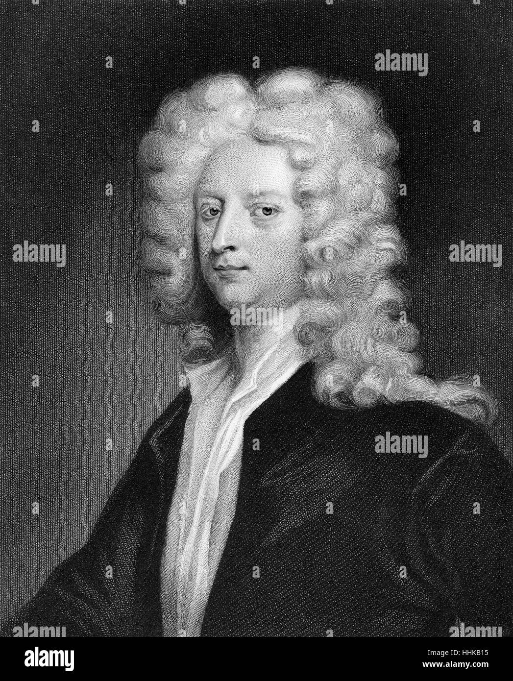 Joseph Addison, 1672 - 1719, un essayiste, poète, dramaturge, et homme politique, Joseph Addison, 1672 - 1719, ein englischer Dichter und Politiker, Banque D'Images