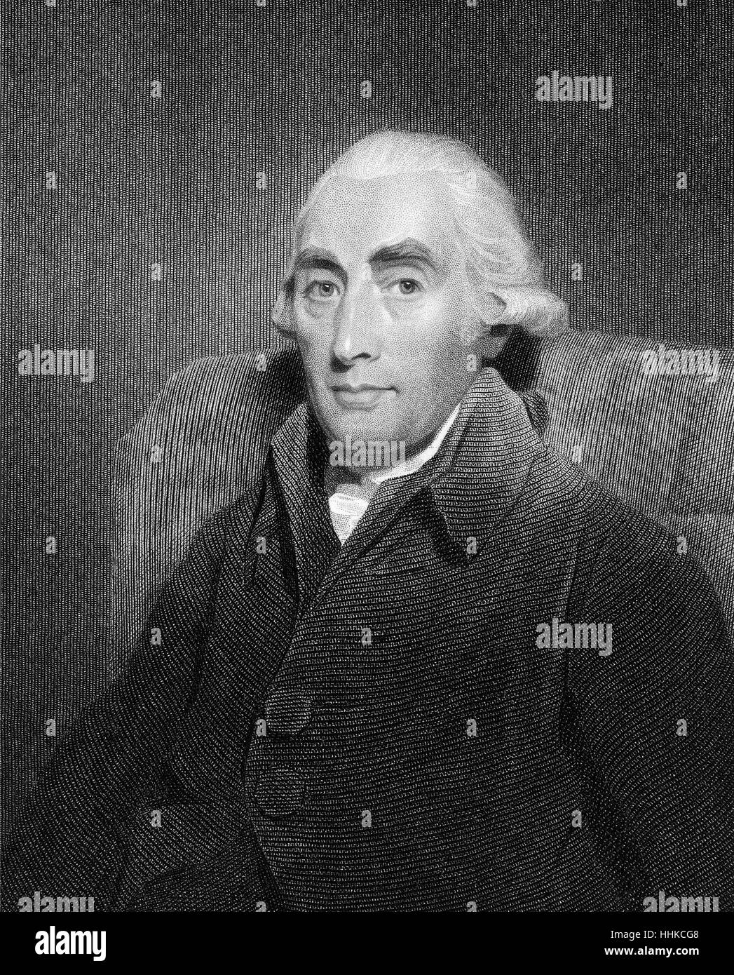 Joseph Black, 1728-1799, un médecin et chimiste écossais Banque D'Images