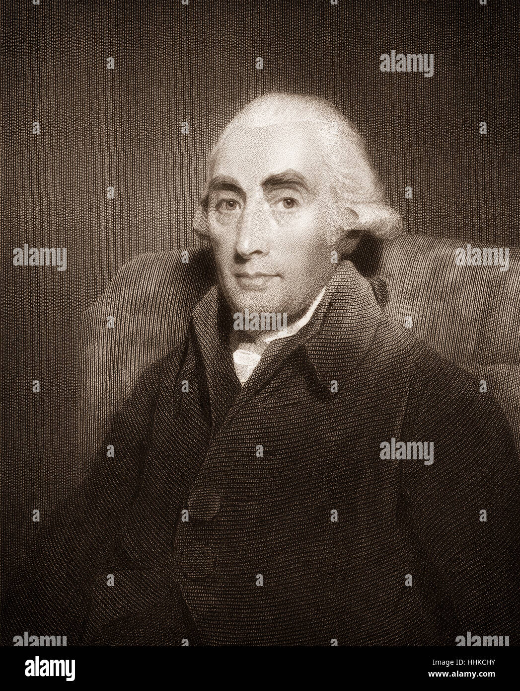 Joseph Black, 1728-1799, un médecin et chimiste écossais Banque D'Images