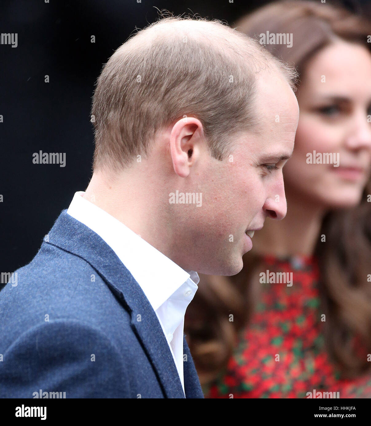 William, Kate et Harry assister à une fête de Noël au service des jeunes le mélange avec les chefs ensemble comprend : le prince Harry, la duchesse de Cambridge, duc de Cambridge où : London, Royaume-Uni Quand : 19 Déc 2016 Crédit : WENN.com Banque D'Images