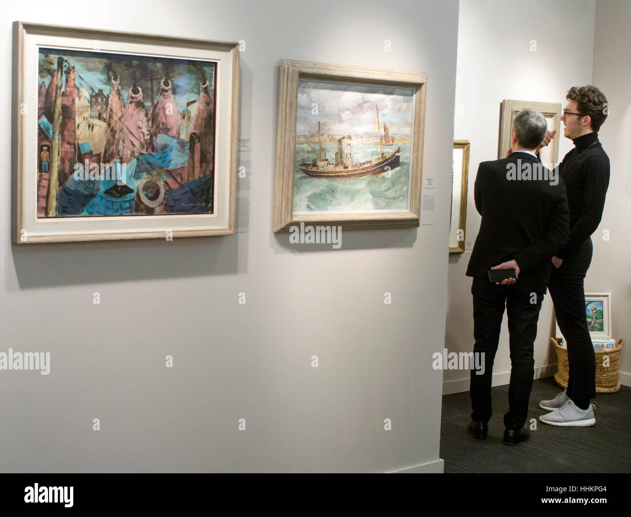 London Art Fair 2017 Banque D'Images