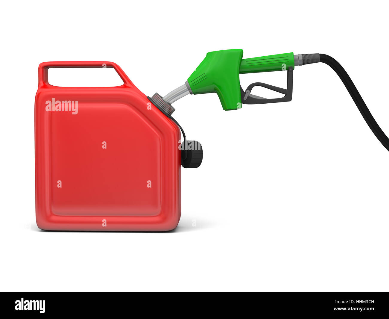 La consommation, isolés, vert, acier, illustration, drop, poignée, carburant, gaz, Banque D'Images