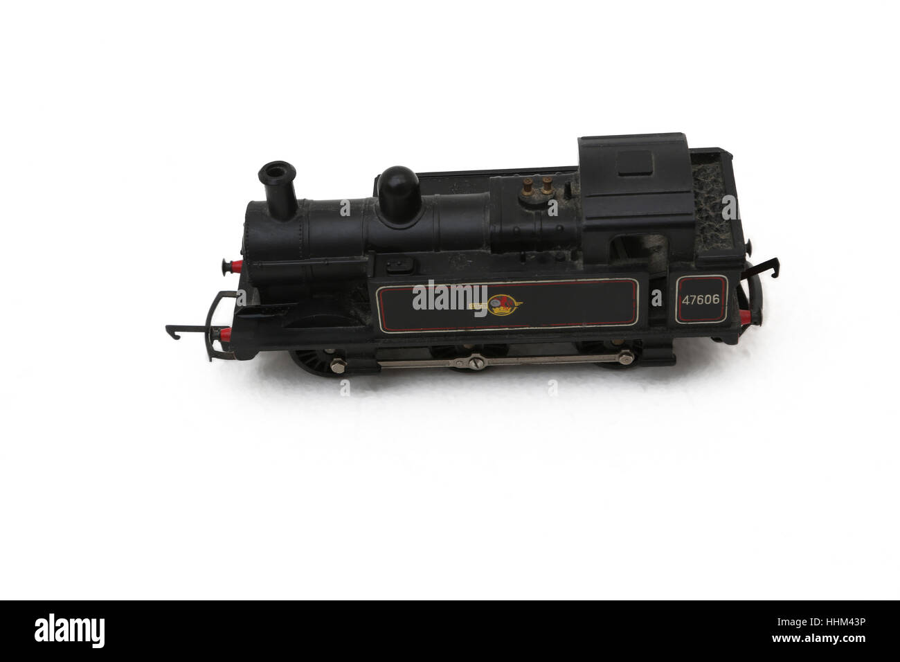 Vintage Toy Train à vapeur britannique Banque D'Images