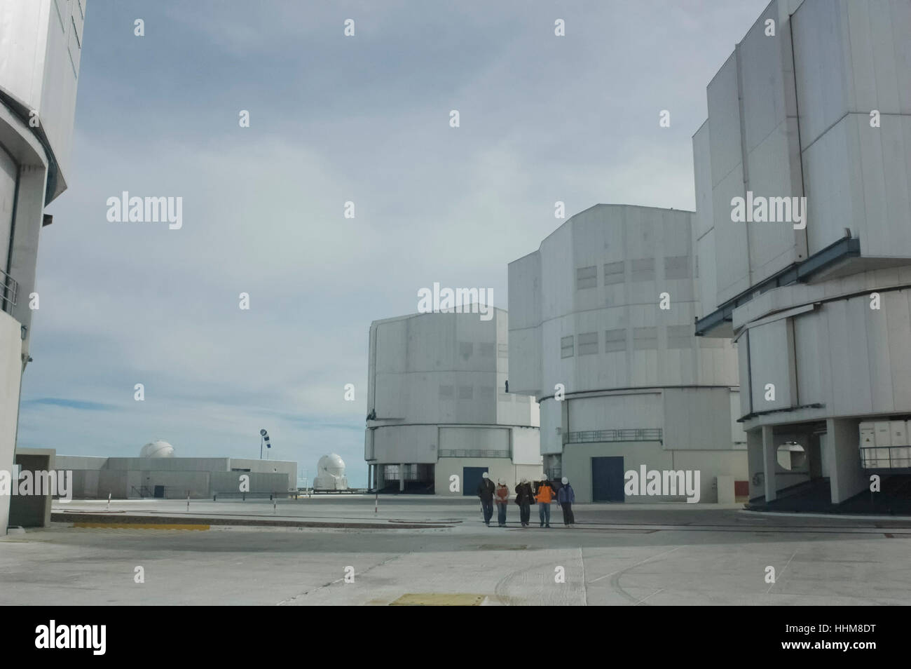 Cerro Paranal, Chili - 01 Avril 2007 : Visite guidée de l'observatoire de Cerro Paranal Banque D'Images