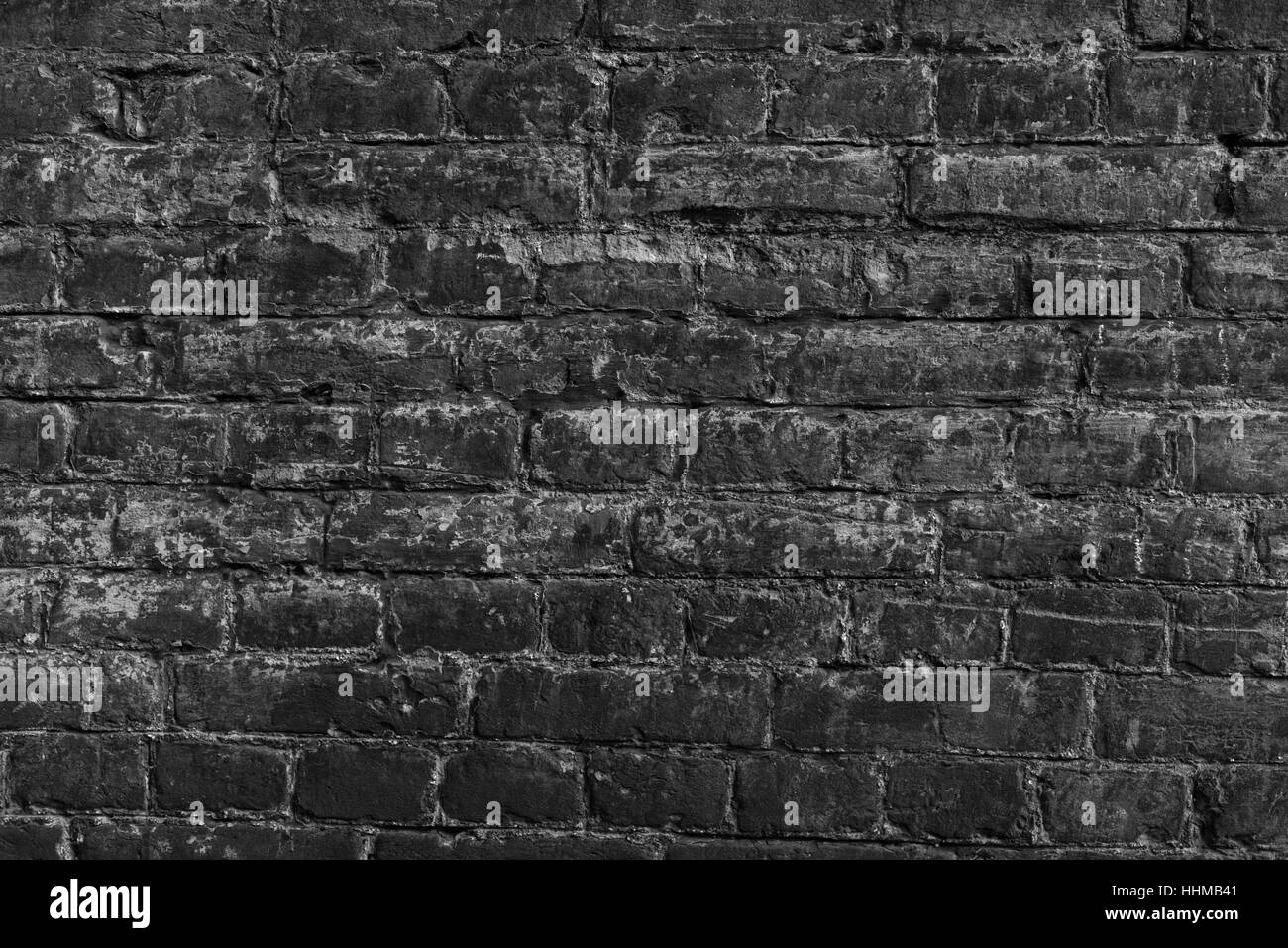 La texture du mur de brique sombre. Grunge stone background pour votre conception Banque D'Images