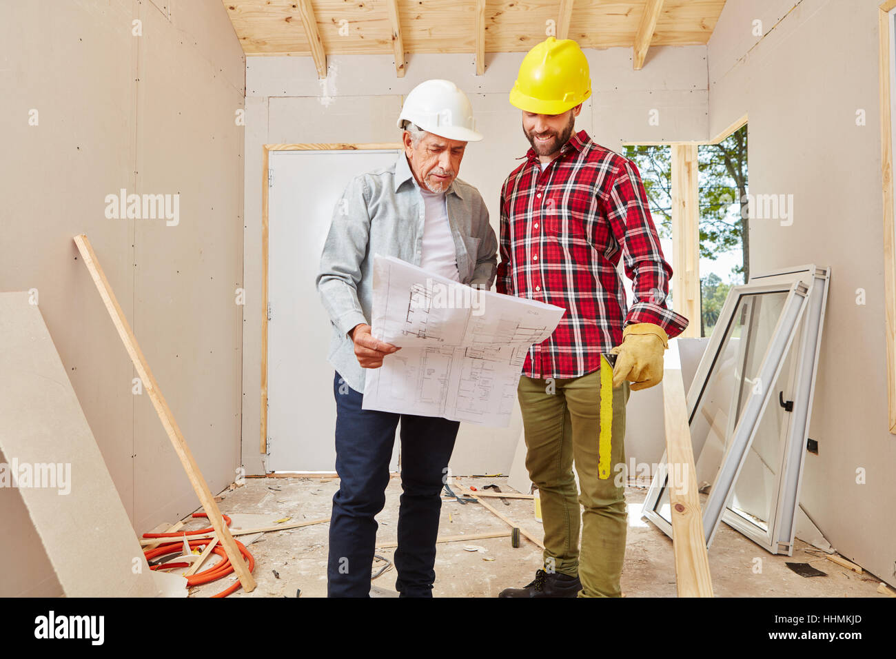 Renovation renovate dessin artisan Banque de photographies et d’images