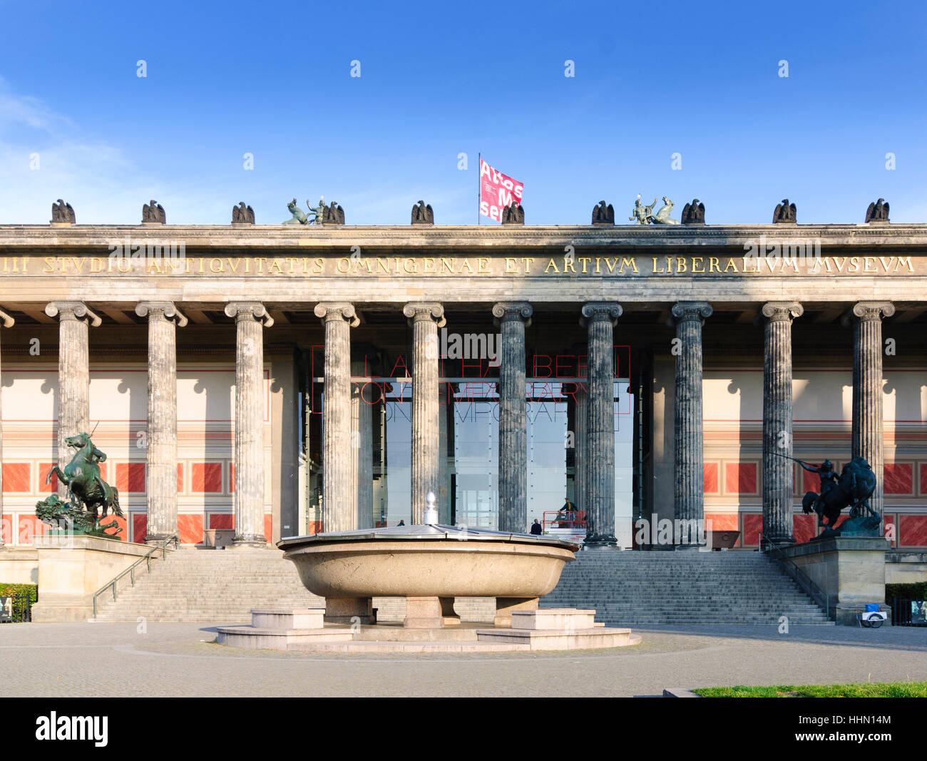Berlin : Vieux musée sur l'île aux musées, , Berlin, Allemagne Banque D'Images