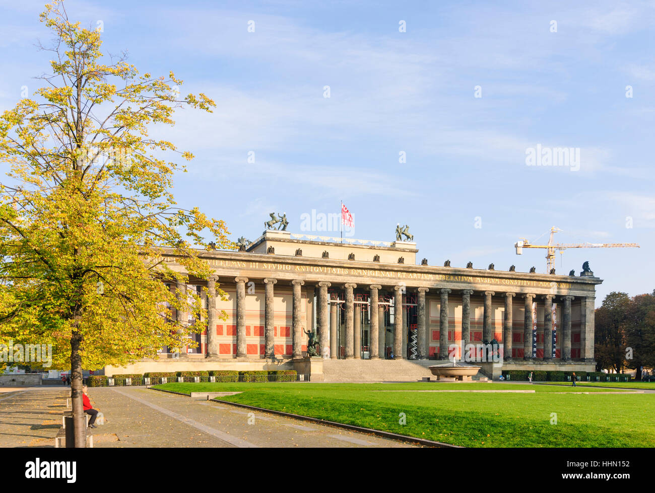 Berlin : Vieux musée sur l'île aux musées, , Berlin, Allemagne Banque D'Images