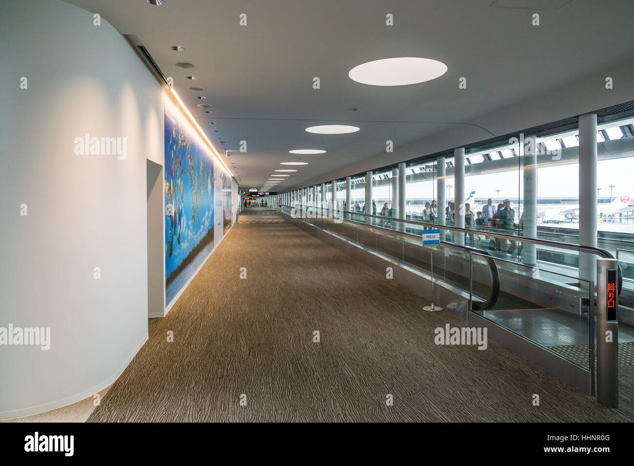 L'Aéroport International de Narita Terminal 2, Chiba, Japon Banque D'Images