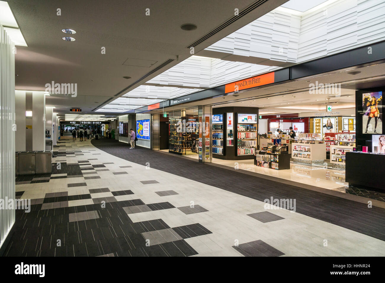 L'Aéroport International de Narita Terminal 2 Banque D'Images