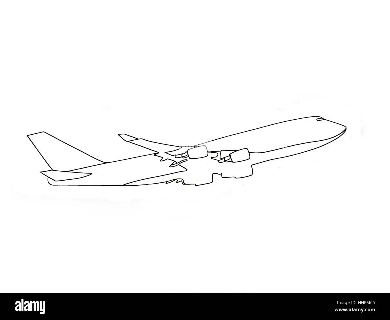 avion Banque D'Images