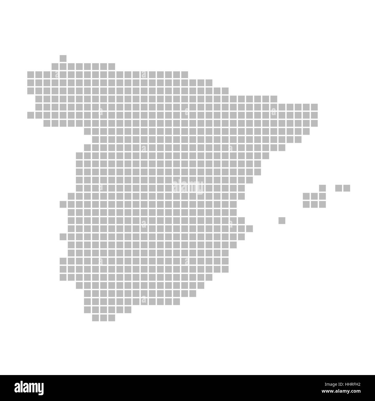 Carte geographique murcie espagne Banque d'images noir et blanc Alamy
