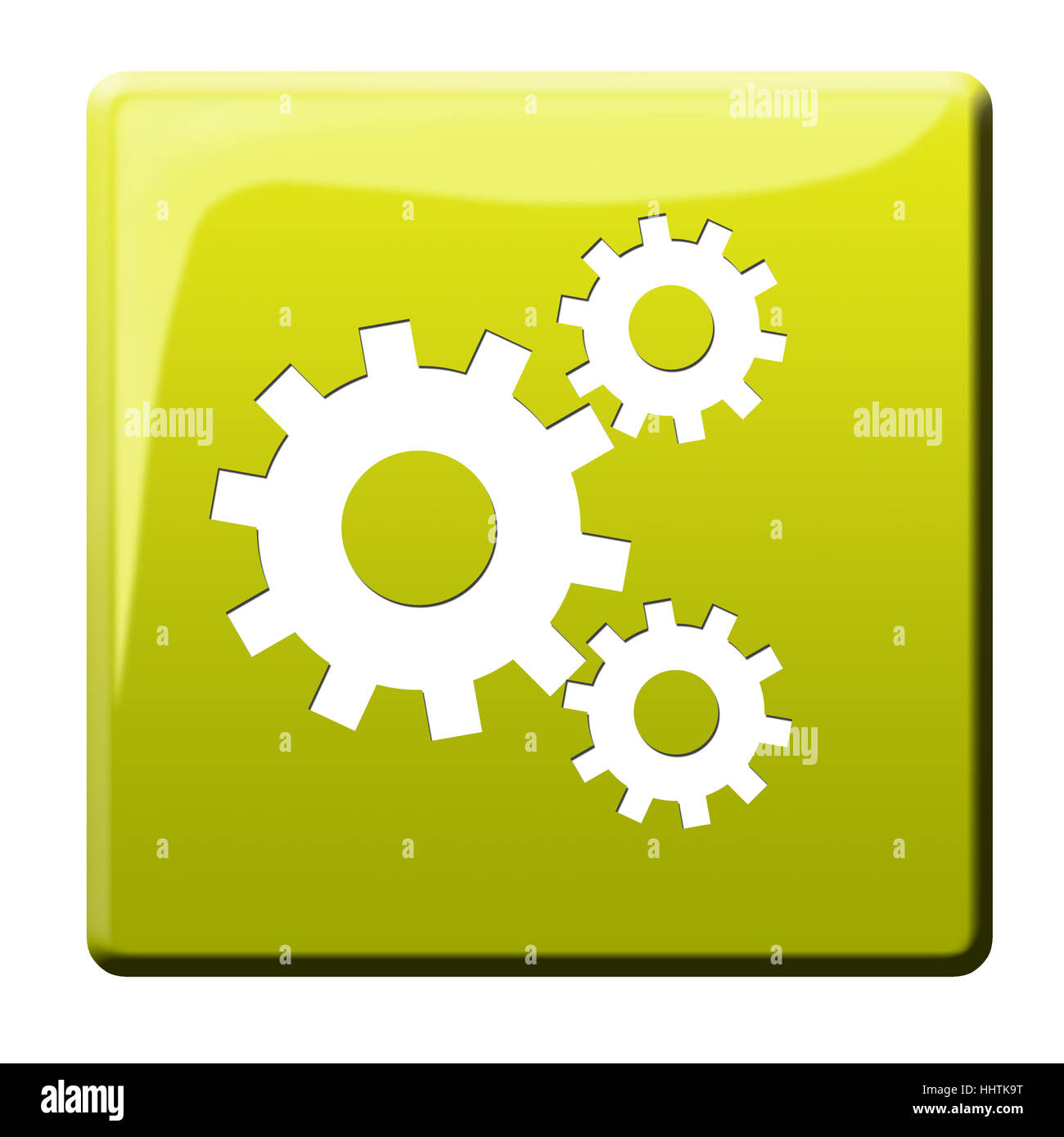 bouton système Banque D'Images