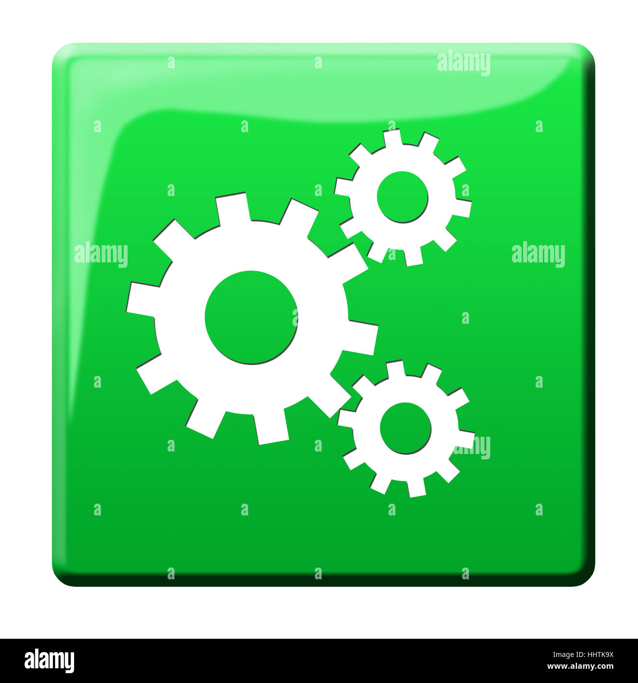 bouton système Banque D'Images