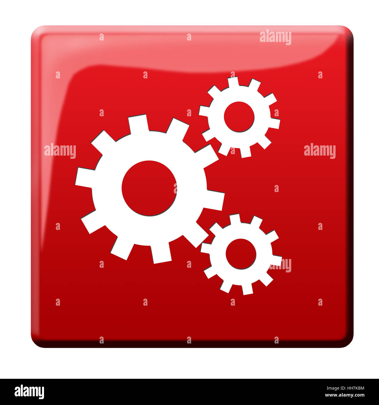 bouton système Banque D'Images