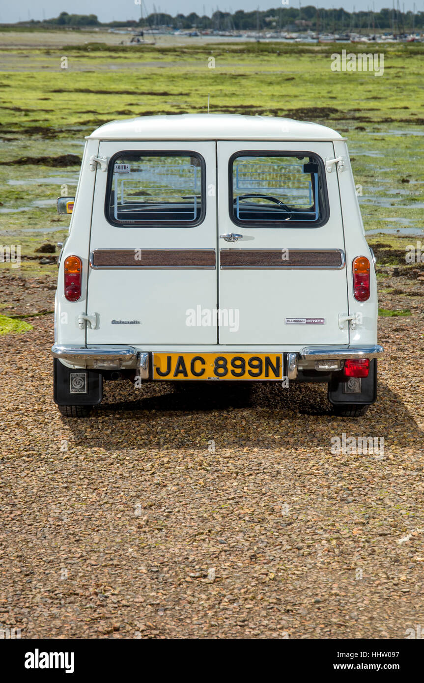 1974 MINI Clubman Estate, la voiture compacte Banque D'Images