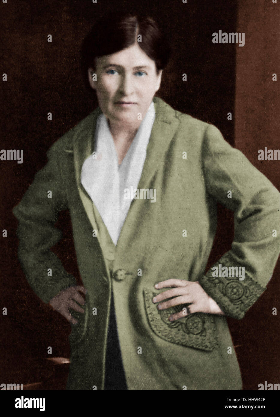 Willa Cather - ch. 1924. L'auteur américaine : 7 décembre, 1873 - 24 avril 1947. 1878- 1972. Banque D'Images