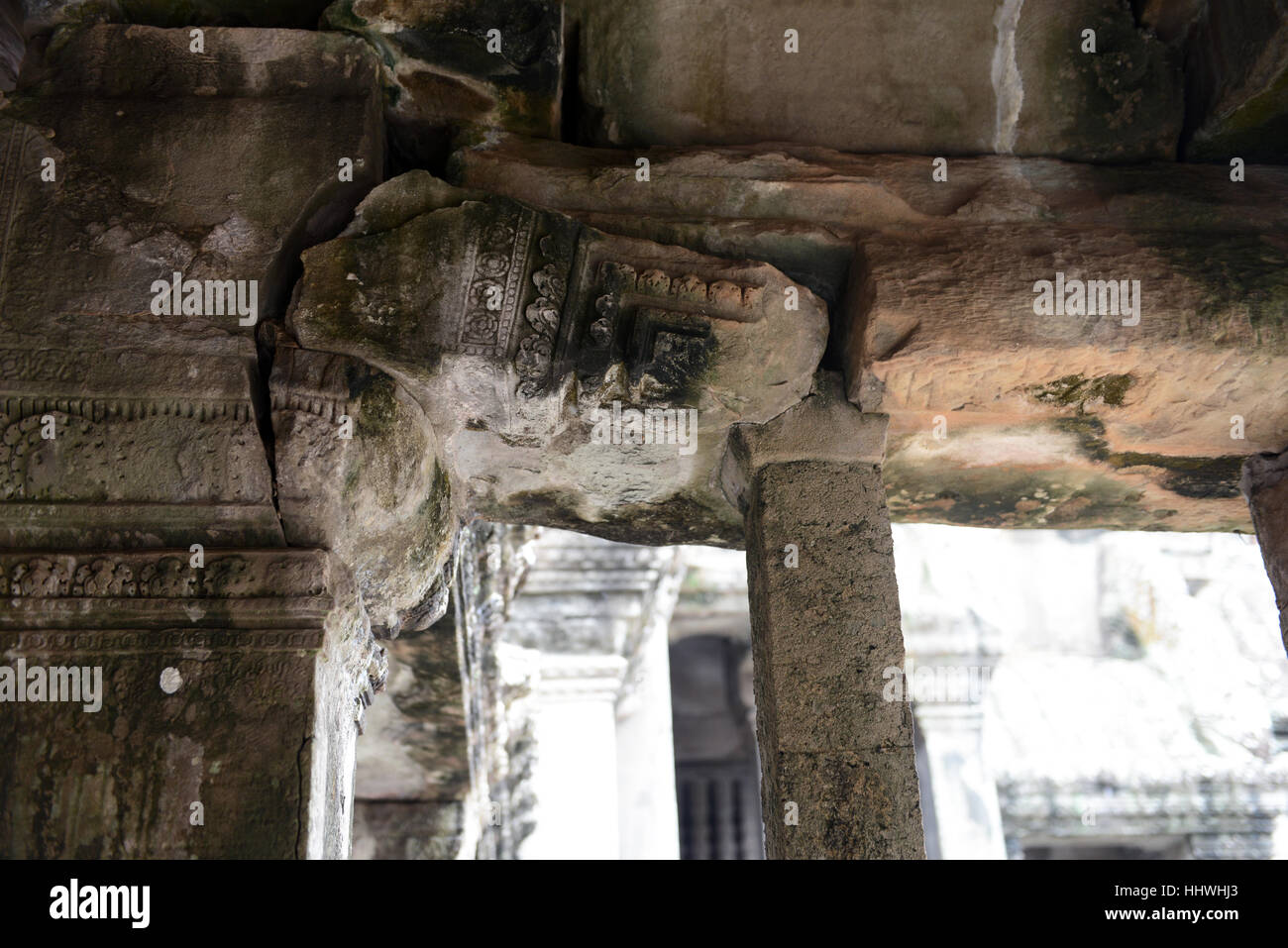 Angkor Wat, Siem Reap, Cambodge, Asie du sud-est. Banque D'Images