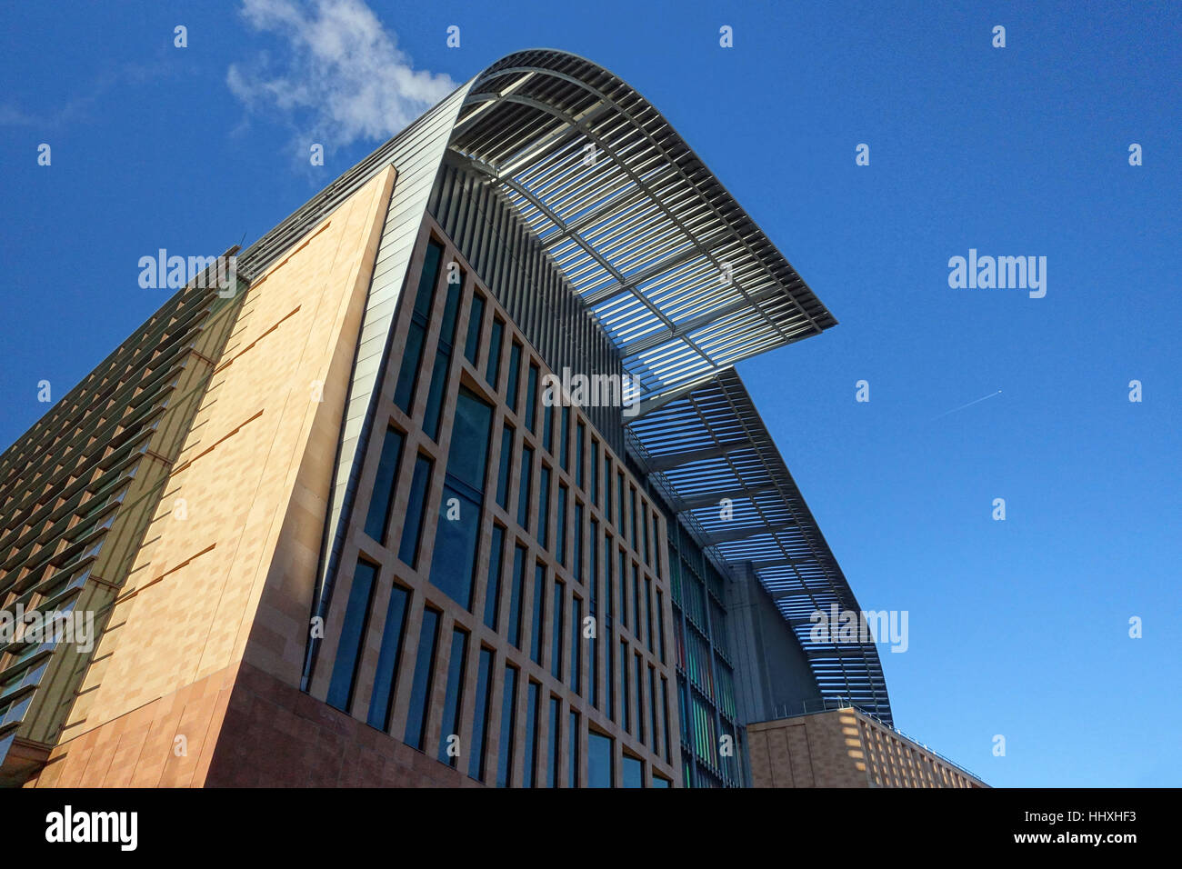 La Francis Crick Institute biomedical research centre, St Pancras, Londres Banque D'Images